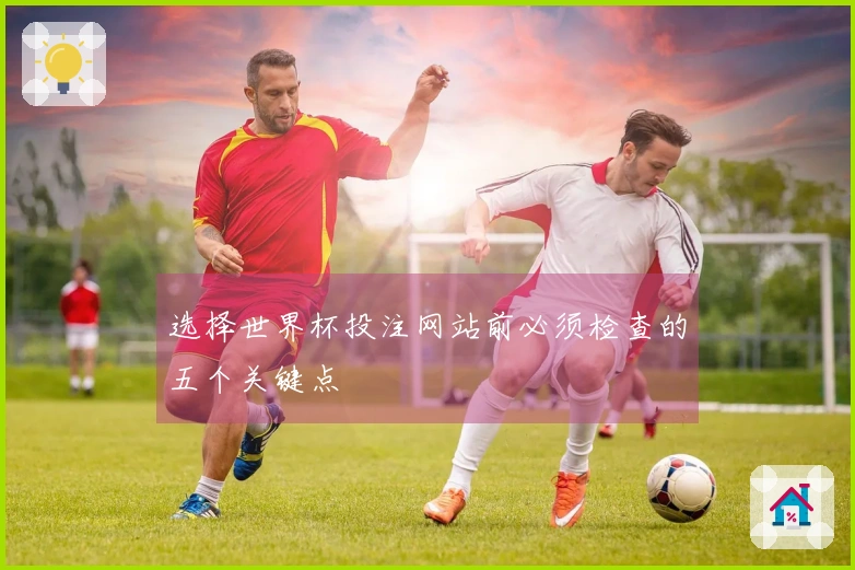 选择世界杯投注网站前必须检查的五个关键点